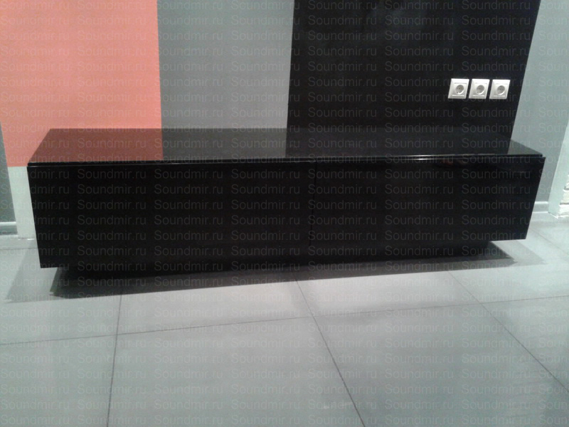 Тумба под ЖК телевизор 1.8 м. черная